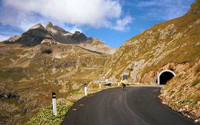 gavia richting tunnel